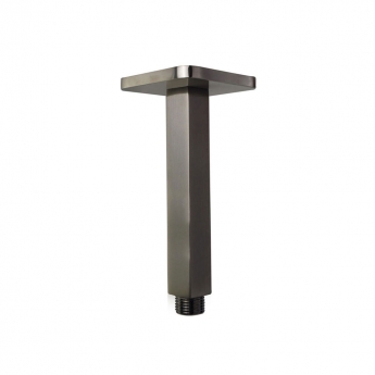 JTP HIX Ceiling Mounted Shower Arm 150mm Length - Brushed Black