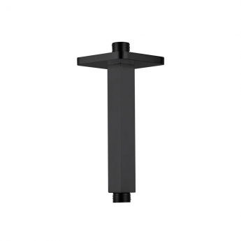JTP HIX Ceiling Mounted Shower Arm 150mm Length - Matt Black