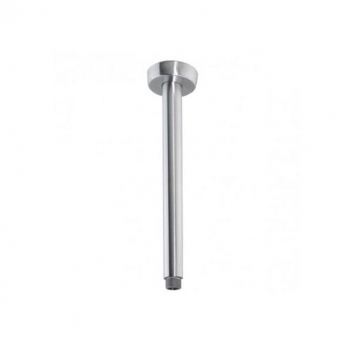 JTP Inox Round Ceiling Shower Arm 200mm - Matt Stainless Steel