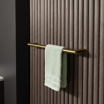 JTP Ora 600mm Dry Electric Stainless Steel Bar Towel Rail | Product Image