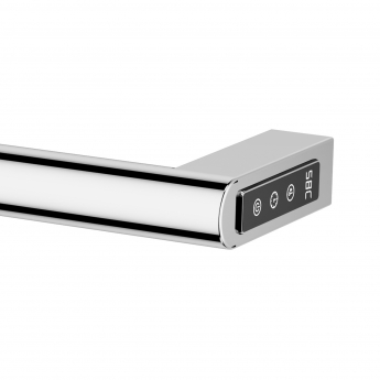 JTP Ora Dry Electric Towel Rail 600mm W - Chrome | Product Image