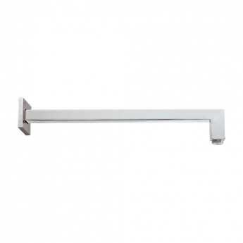 JTP Sam Square Wall Mounted Shower Arm 400mm Chrome