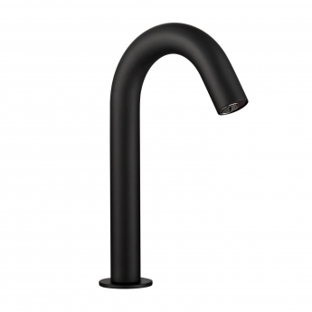 JTP Sensor Deck Spout Mains / Battery Operated Basin Mixer Tap - Matt Black
