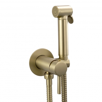 JTP Vos Douche Kit Complete With Single Lever Control - Brushed Brass