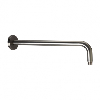 JTP Vos Wall Mounted Shower Arm 400mm - Brushed Black