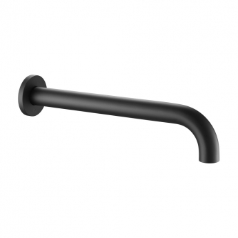 JTP Vos Single Fixed Shower Head - Matt Black