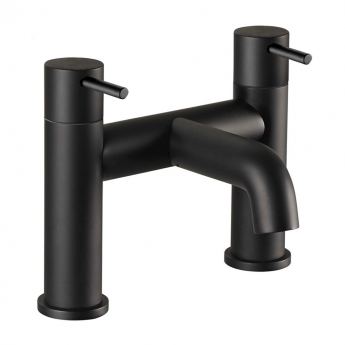 JTP Vos Bath Filler Tap Pillar Mounted - Matt Black