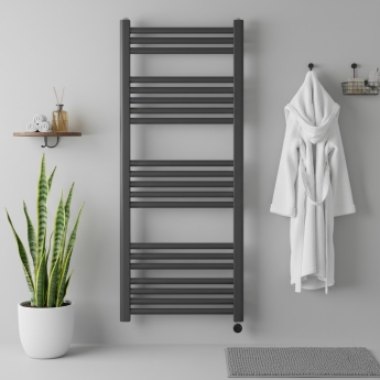 JTP Vos Electric Designer Heated Ladder Towel Rail | Product Image