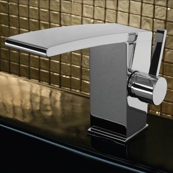 JTP Wings Basin Mixer Tap with Pop Up Waste - Polished Chrome