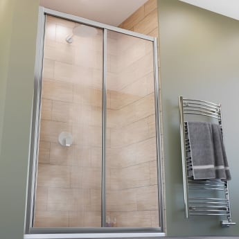 Lakes Classic Framed Sliding Shower Door - 6mm Glass