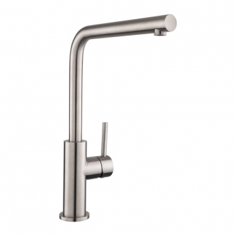 Leisure AquaForte Single Lever Kitchen Sink Mixer Tap - Brushed