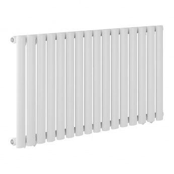 Prestige Aspen Single Designer Horizontal Radiator 600mm H x 960mm W - White