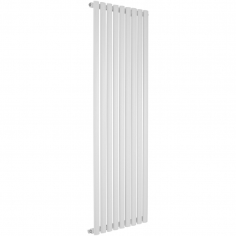Prestige Aspen Single Designer Vertical Radiator 1800mm H x 540mm W - White