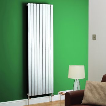 Prestige Boston Designer Radiator 1600mm H x 410mm W Gloss White