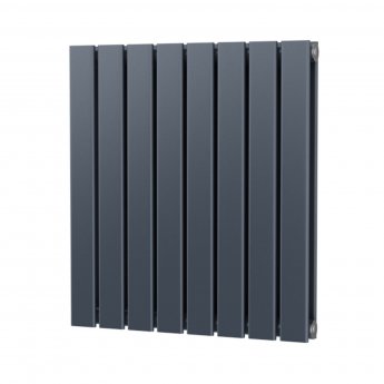 MaxHeat Deshima Double Horizontal Radiator 600mm High x 544mm Wide Anthracite