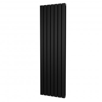 MaxHeat Deshima Double Vertical Radiator 1600mm High x 476mm Wide Black