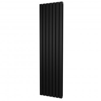 MaxHeat Deshima Double Vertical Radiator 1800mm High x 476mm Wide Black