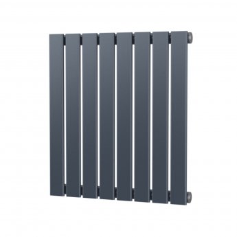 MaxHeat Deshima Single Horizontal Radiator 600mm High x 544mm Wide Anthracite