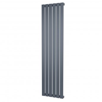 MaxHeat Deshima Single Vertical Radiator 1600mm High x 408mm Wide Anthracite