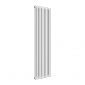 MaxHeat Evesham White 2-Column Vertical Radiator 1800mm (H) x 515mm (W) | Product Image