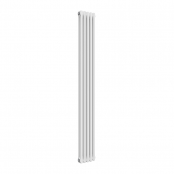 MaxHeat Evesham White 2-Column Vertical Radiator 1800mm (H) x 245mm (W) | Product Image