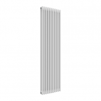 MaxHeat Evesham White 3-Column Vertical Radiator 1800mm (H) x 515mm (W) | Product Image