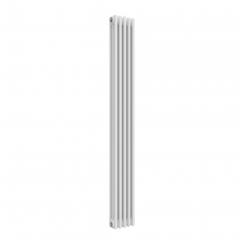 MaxHeat Evesham White 3-Column Vertical Radiator 1800mm (H) x 245mm (W) | Product Image