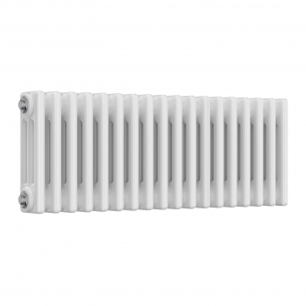 MaxHeat Evesham White 3-Column Horizontal Radiator 300mm (H) x 830mm (W) | Product Image