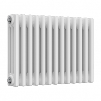 MaxHeat Evesham White 3-Column Horizontal Radiator 400mm (H) x 605mm (W) | Product Image