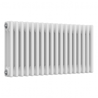 MaxHeat Evesham White 3-Column Horizontal Radiator 400mm (H) x 830mm (W) | Product Image