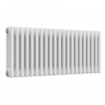 MaxHeat Evesham White 3-Column Horizontal Radiator 400mm (H) x 965mm (W) | Product Image