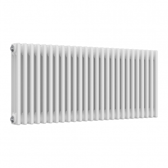 MaxHeat Evesham White 3-Column Horizontal Radiator 500mm (H) x 1190mm (W) | Product Image