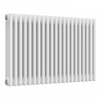 MaxHeat Evesham White 3-Column Horizontal Radiator 600mm (H) x 965mm (W) | Product Image