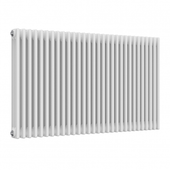 MaxHeat Evesham White 3-Column Horizontal Radiator 750mm (H) x 1370mm (W) | Product Image