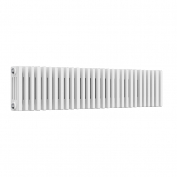 MaxHeat Evesham White 4-Column Horizontal Radiator 300mm (H) x 965mm (W) | Product Image