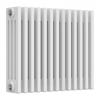 MaxHeat Evesham White 4-Column Horizontal Radiator 500mm (H) x 605mm (W) | Product Image