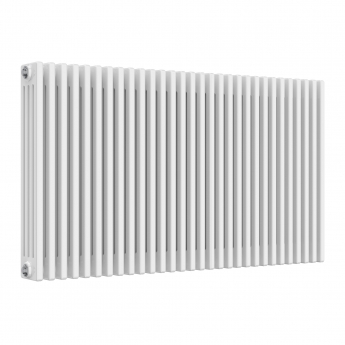 MaxHeat Evesham White 4-Column Horizontal Radiator 750mm (H) x 1370mm (W) | Product Image