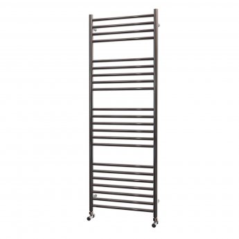 MaxHeat Falmouth Straight Towel Rail 1400mm High x 500mm Wide Polished Stainless Steel