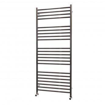 MaxHeat Falmouth Straight Towel Rail 1400mm High x 600mm Wide Polished Stainless Steel