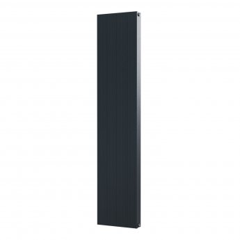 MaxHeat Tempo Double Designer Vertical Radiator 1800mm H x 372mm W - Anthracite