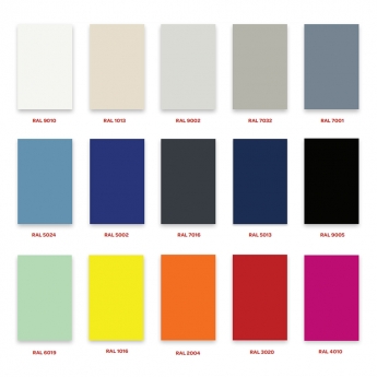 Prestige Tubular 3-Column Radiator 1800mm H x 414mm W 9 Sections - White