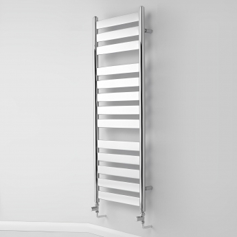 Prestige York Flat Panel Designer Heated Ladder Towel Rail