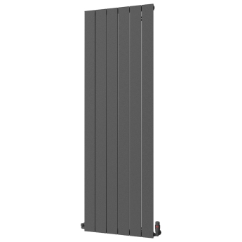 MaxHeat Nitro Anthracite Vertical Aluminium Designer Radiator | Product Image
