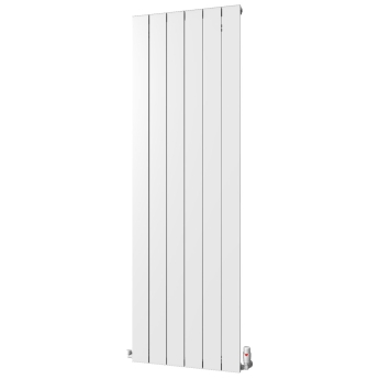 MaxHeat Nitro White Vertical Aluminium Designer Radiator | Product Image