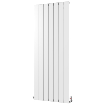 MaxHeat Nitro White Vertical Aluminium Designer Radiator | Product Image