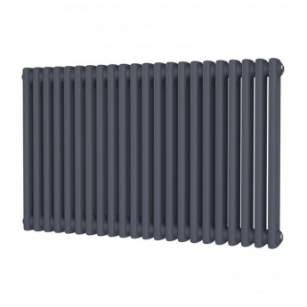 MaxHeat Octavius Anthracite Horizontal Column Radiator