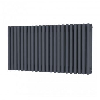 MaxHeat Octavius 4-Column Horizontal Radiator 500mm H x 988mm W - Anthracite