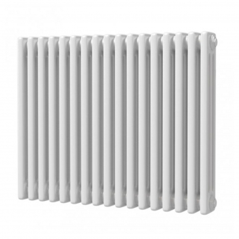 MaxHeat Octavius 3-Column Horizontal Radiator 600mm H x 777mm W - White