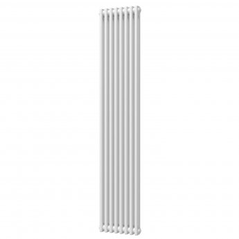 MaxHeat Octavius 2-Column Vertical Radiator 1800mm H x 372mm W - White