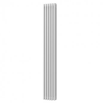 MaxHeat Octavius White Vertical Column Radiator